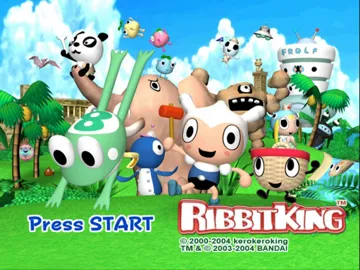 Ribbit King Plus! (Bonus Disc) screen shot title